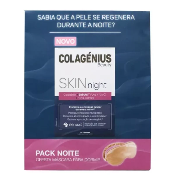 Colagénius Beauty Night X30 Cápsulas + Oferta Máscara